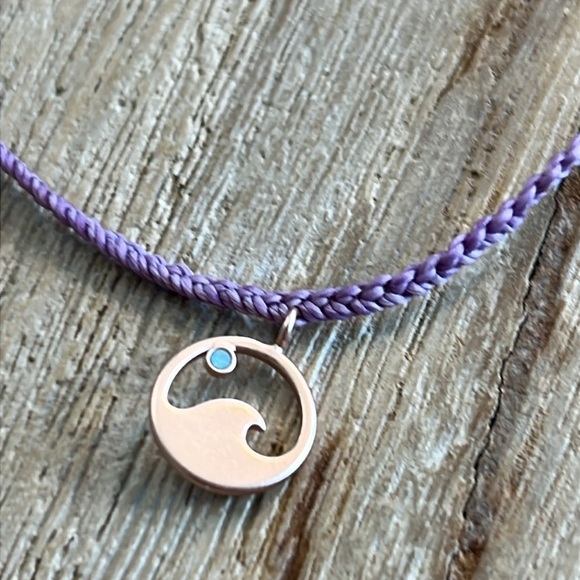 Pura Vida Bracelet Bundle Purple Lavender Macrame Braided Wave Charm Woven Rare - Picture 3 of 7
